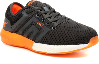 

Sparx SM-346 Running Shoes For Men(Grey, Orange, Dark grey flourscent orange