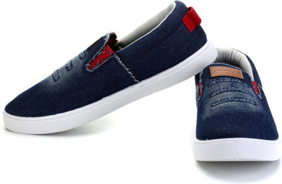 

Sparx SC0310G Canvas Shoes For Men(Blue, White
