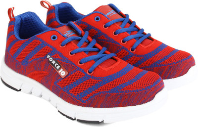 

Force 10 by Liberty Running Shoes For Women(Red, Blue