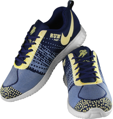 

Tapps Run Men's Sports Shoes Running Shoes For Men(Multicolor, Navy blue and yellow