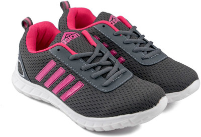 

Asian BUTTERFLY-13 Walking Shoes For Women(Grey, Pink, Dark grey pink