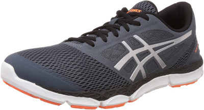 Asics Running Shoes For Men(Blue, Silver, Orange