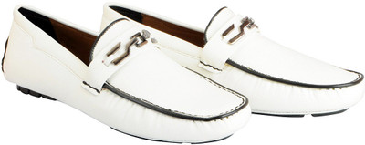 

FAUSTO Stylish Loafers For Men(White, Black