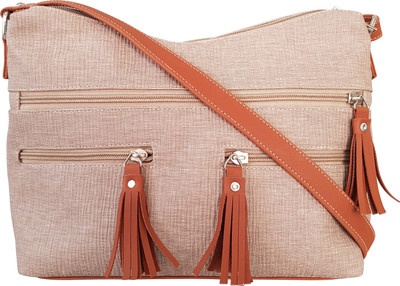 

Toteteca Bag Works Women Casual White PU Sling Bag