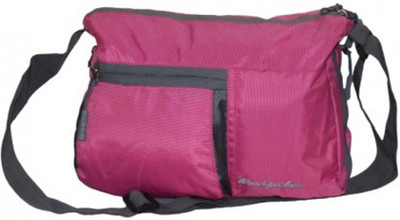 

Wood Pecker Boys & Girls Casual Pink Polyester Sling Bag