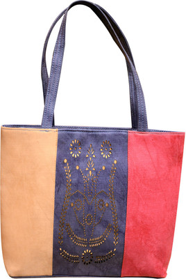 

MK Enterprises Women Casual Multicolor Leatherette Messenger Bag