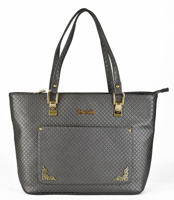 

Vestta Women Casual Grey PU Tote