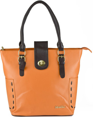 

Vestta Women Casual Orange PU Tote