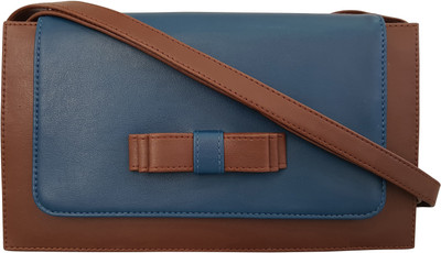 

Toteteca Bag Works Women Casual Blue PU Sling Bag