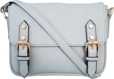 

Toteteca Bag Works Women Formal Blue PU Sling Bag