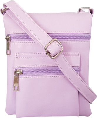 

Toteteca Bag Works Women Casual Purple PU Sling Bag