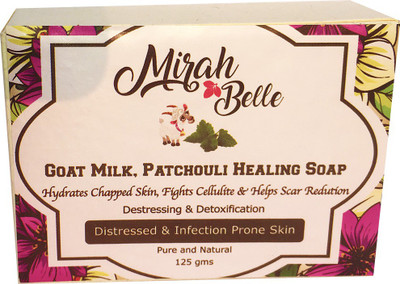 

Mirah Belle Naturals Goat Milk, Patchouli Healing Soap(125 g)