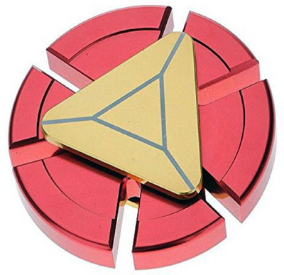 

Padraig Iron Man Metal Hand Spinner Fidget Stress Reducer Anti Anxiety (Multicolor)(Multicolor)