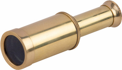 kartique Mini Full Brass 6 inches | Collapse Size 3 inches Refracting Telescope(Manual Tracking) available at flipkart for Rs.390