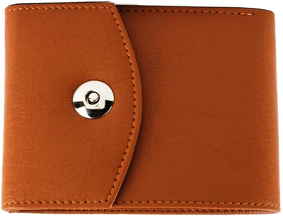

Wenzest Men Tan Artificial Leather Wallet(6 Card Slots)