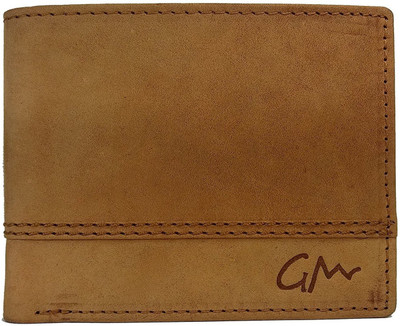 

Gentleman Men Brown Genuine Leather Wallet(6 Card Slots)
