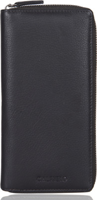 

Calfnero Women Brown Genuine Leather Wallet(11 Card Slots), Chocolet