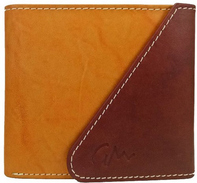 

Gentleman Boys Tan, Maroon Genuine Leather Wallet(6 Card Slots)