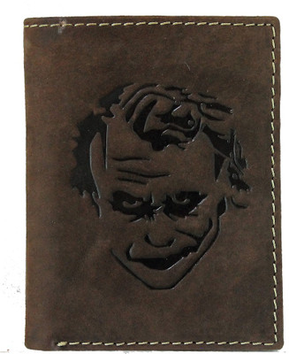 

Royal Scot GRey Men Brown Genuine Leather Wallet(5 Card Slots)