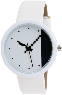 On Time Octus Black And White Watch  - For Girls   Watches  (On Time Octus)