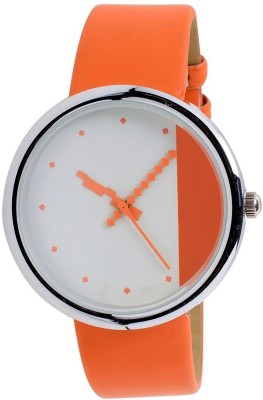 On Time Octus Fashionable Orange Watch  - For Girls   Watches  (On Time Octus)