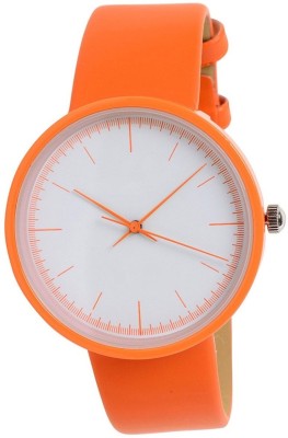 On Time Octus Slim Orange Watch  - For Girls   Watches  (On Time Octus)