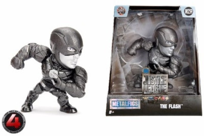 

Jada Metals Justice League 4" Flashman Figure (Monochrome Finish)(Multicolor)