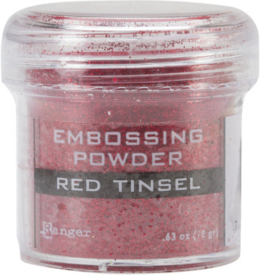 

Ranger Embossing Powder - Red Tinsel