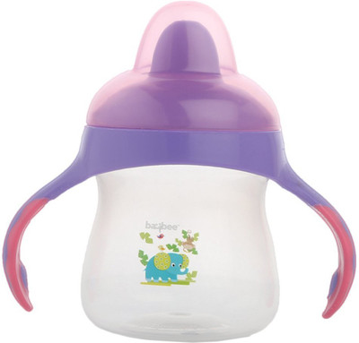 

Baybee 2 handle Baby Sipper with hard spout - 125 ml(Violet)