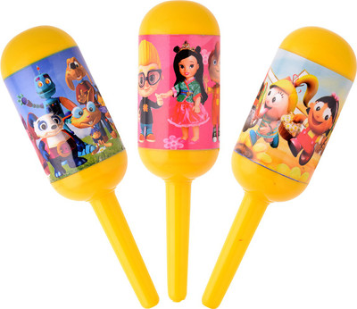 

Aarushi Rattle Jhunjhuna for New Born (Toys Set Pack of 3) Rattle(Multicolor)