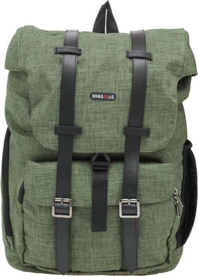 

Bags R Us Laptop Fashion Backpak 18.8 L Backpack(Green), Olive