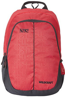 

Wildcraft Bricks 1 27 L Backpack(Red)