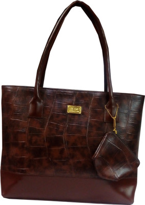 

Nada's Designer Brand New Party Wear Brown Handbag Waterproof Shoulder Bag(Brown, 5 L)