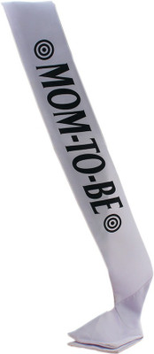 

Tootpado Cute Girly, Mom-To-Be Sash - Accessories for Theme Parties & Celebrations Banner(1.5 ft, Pack of 1)