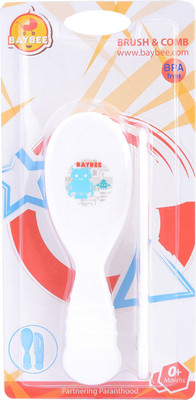 

Baybee Baby Brush & Comb (White)(White)