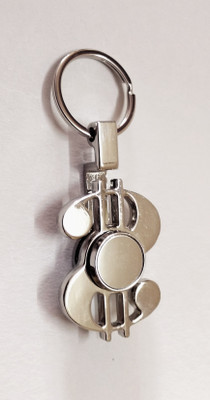 

RB Rotating Dollar Key Chain(Silver)