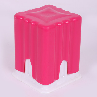 Bluzon 2 in One French Fries Cutter Chopper(Pink, White) available at flipkart for Rs.192