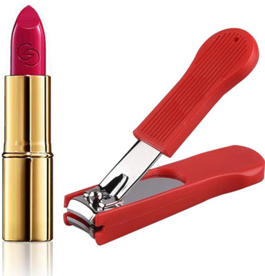 

Oriflame Sweden Giordani Gold Iconic Lipstick SPF 15 4g (Fuchsia Divine - 30453) With Nail Cutter(Set of 2)