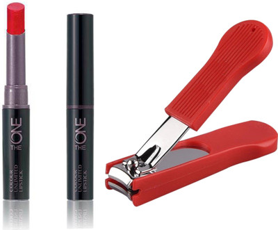 

Oriflame Sweden The ONE Colour Unlimited Lipstick 1.7g (Endless Red - 30575) With Nail Cutter(Set of 2)