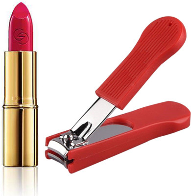 

Oriflame Sweden Giordani Gold Iconic Lipstick SPF 15 4g (Raspberry Blush - 30452) With Nail Cutter(Set of 2)
