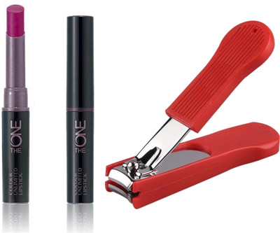 

Oriflame Sweden The ONE Colour Unlimited Lipstick 1.7g (Violet Extreme - 30576) With Nail Cutter(Set of 2)