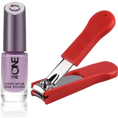 

Oriflame Sweden The ONE Long Wear Nail Polish (- 30524) With Nail Cutter(Set of 2)