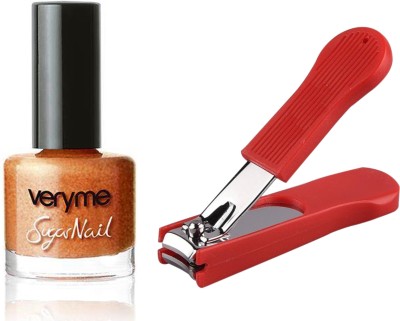 

Oriflame Sweden Very Me Sugar Nail (Sweet Orange - 31883) With Nail Cutter(Set of 2)