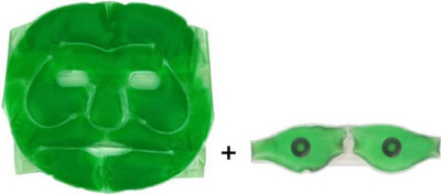 

Simplex Aloe Vera Face Mask Suitable For All Skin With Gel Eye Mask Free(Set of 1)