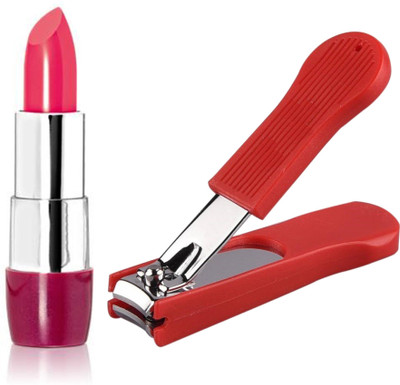 

Oriflame Sweden The ONE 5-in-1 Colour Stylist Lipstick Intense Collection (Coral Burst - 32245) With Nail Cutter(Set of 2)