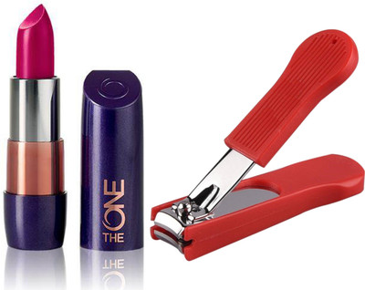 

Oriflame Sweden The ONE 5-in-1 Colour Stylist Lipstick 4g (Pink Lady - 30660) With Nail Cutter(Set of 2)