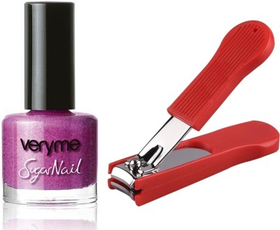 

Oriflame Sweden Very Me Sugar Nail (Strawberry Pie - 31884) With Nail Cutter(Set of 2)