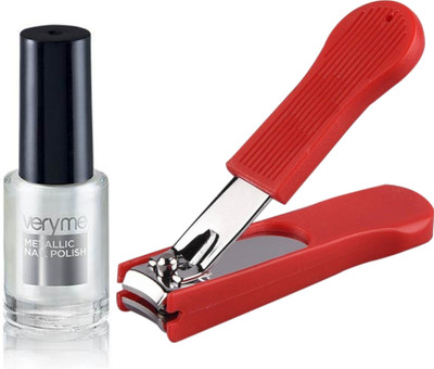 

Oriflame Sweden Very Me Metallic Nail Polish Moonlight (30921) With Nail Cutter(Set of 2)
