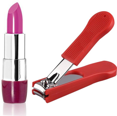 

Oriflame Sweden The ONE 5-in-1 Colour Stylist Lipstick Intense Collection (Flamingo Fuchsia - 32242) With Nail Cutter(Set of 2)