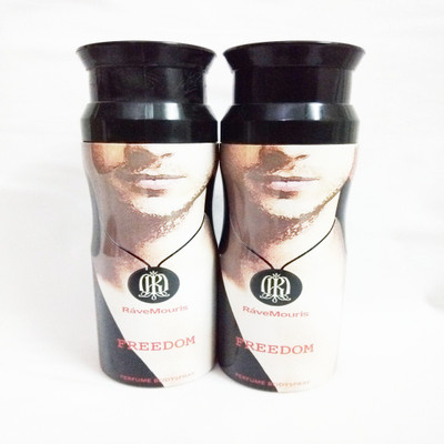 

RAVE MOURIS FREEDOM Perfume Body Spray - For Men(400 ml, Pack of 2)